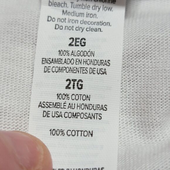 Bruno Mars SS White Unisex Tee Bella+Canvas - Size 2XL - Picture 5 of 5